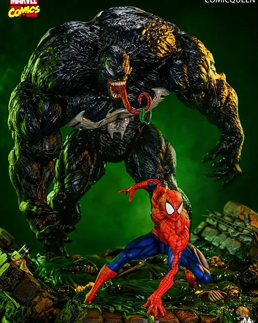 Spider-Man vs Venom 1/4 Statue