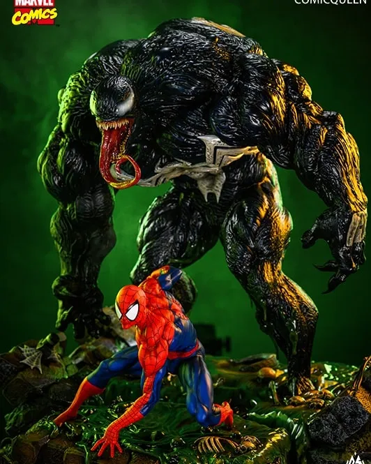 Spider-Man vs Venom 1/4 Statue