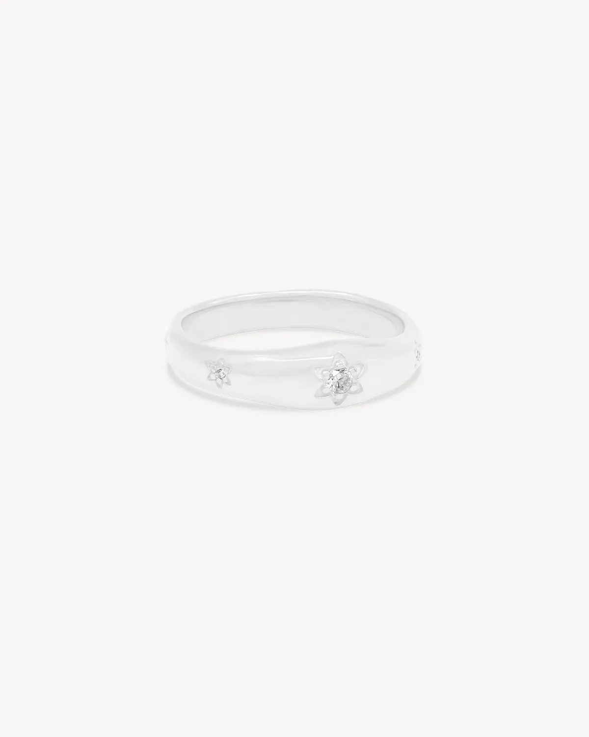Sterling Silver Align Your Soul Ring