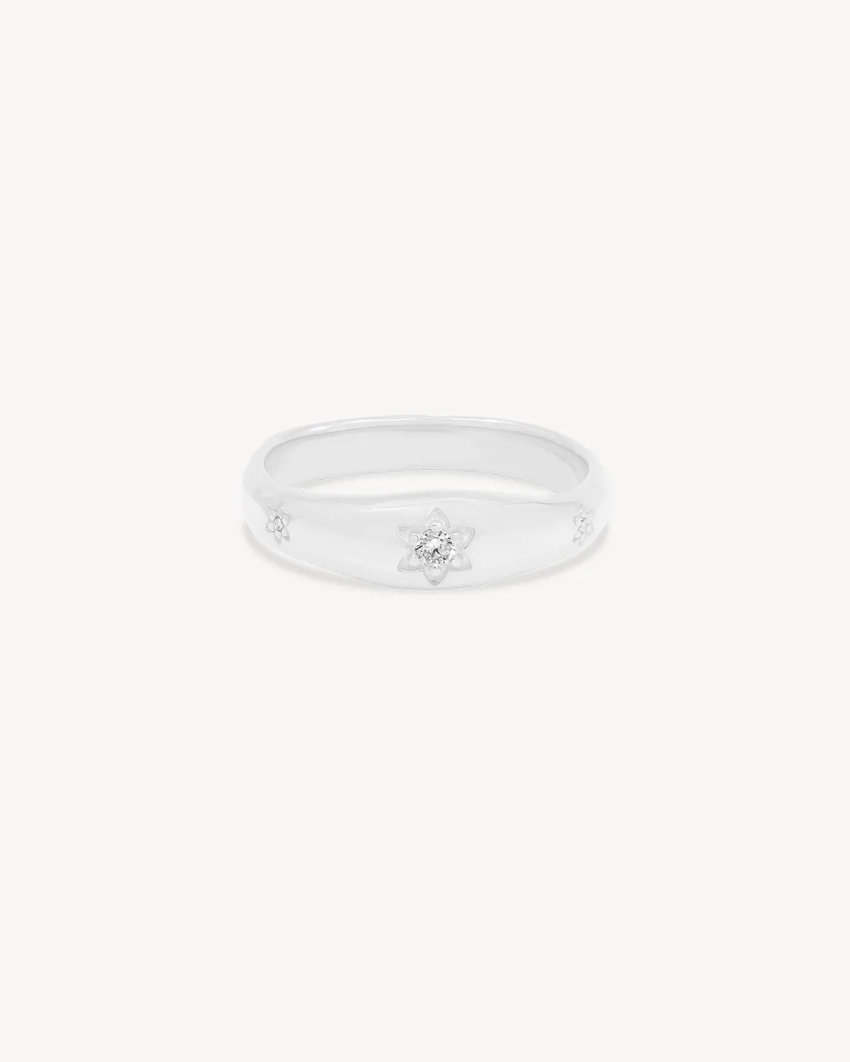 Sterling Silver Align Your Soul Ring