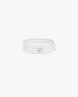 Sterling Silver Align Your Soul Ring