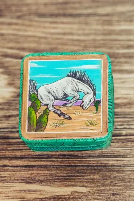 The Bucking Horse Small Jewelry Case