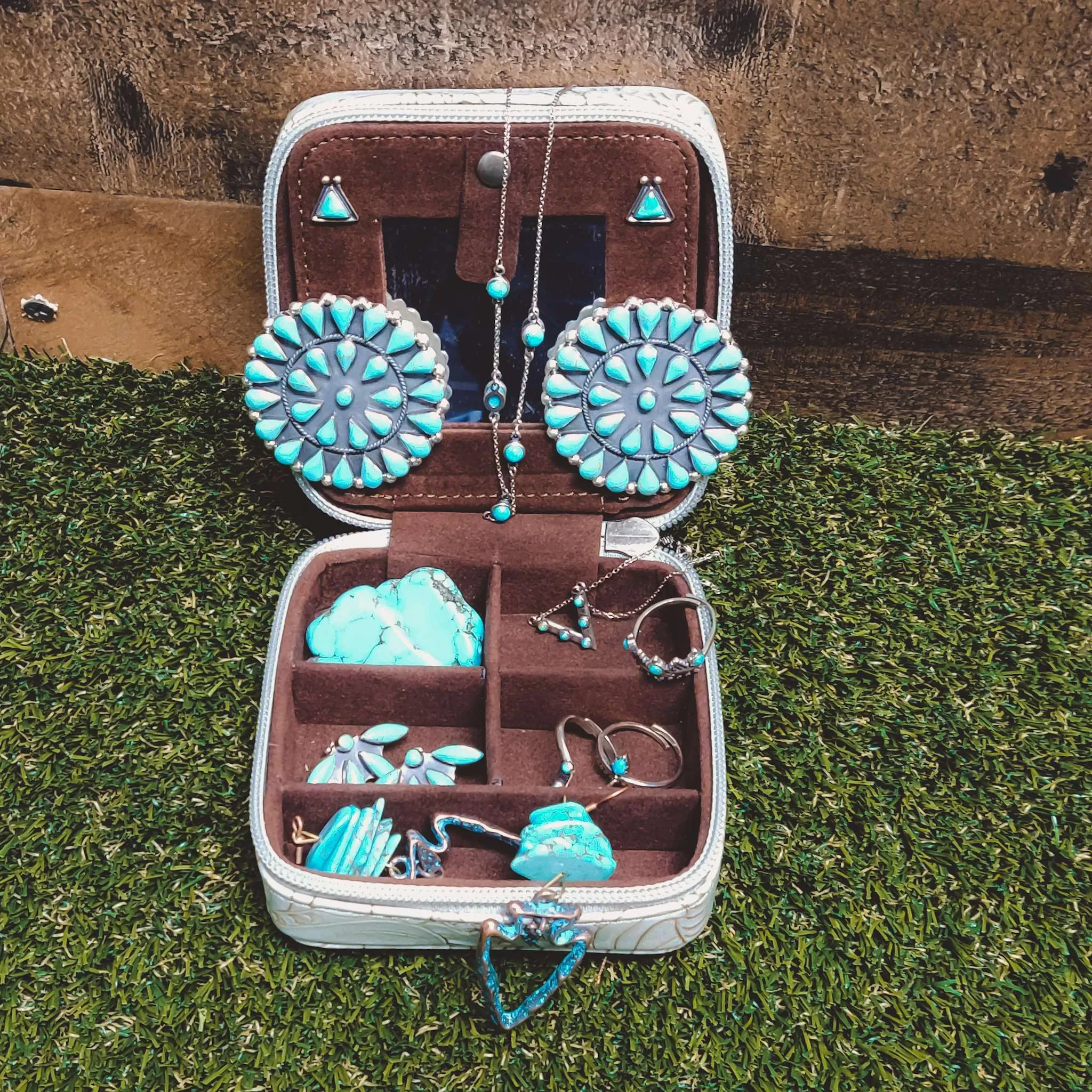 The Bucking Horse Small Jewelry Case