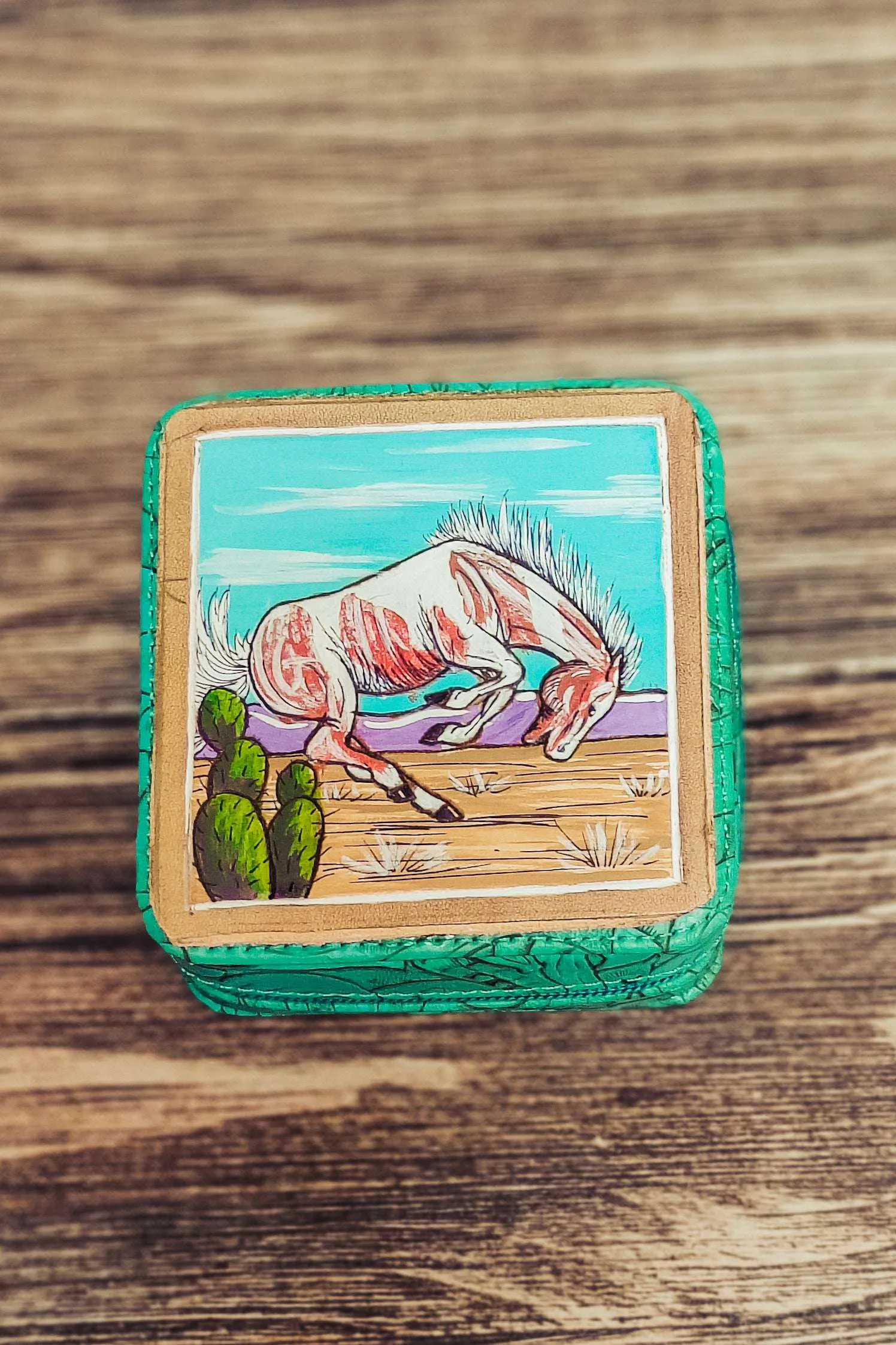 The Bucking Horse Small Jewelry Case