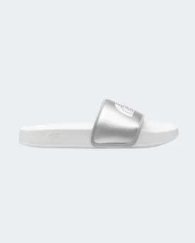 The North Face Base Camp Slide Iii Women Lifestyle Slippers White Metallic