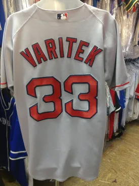 Vtg#33JASON VARITEK Boston Red Sox Russell Athletic Authentic Jersey48