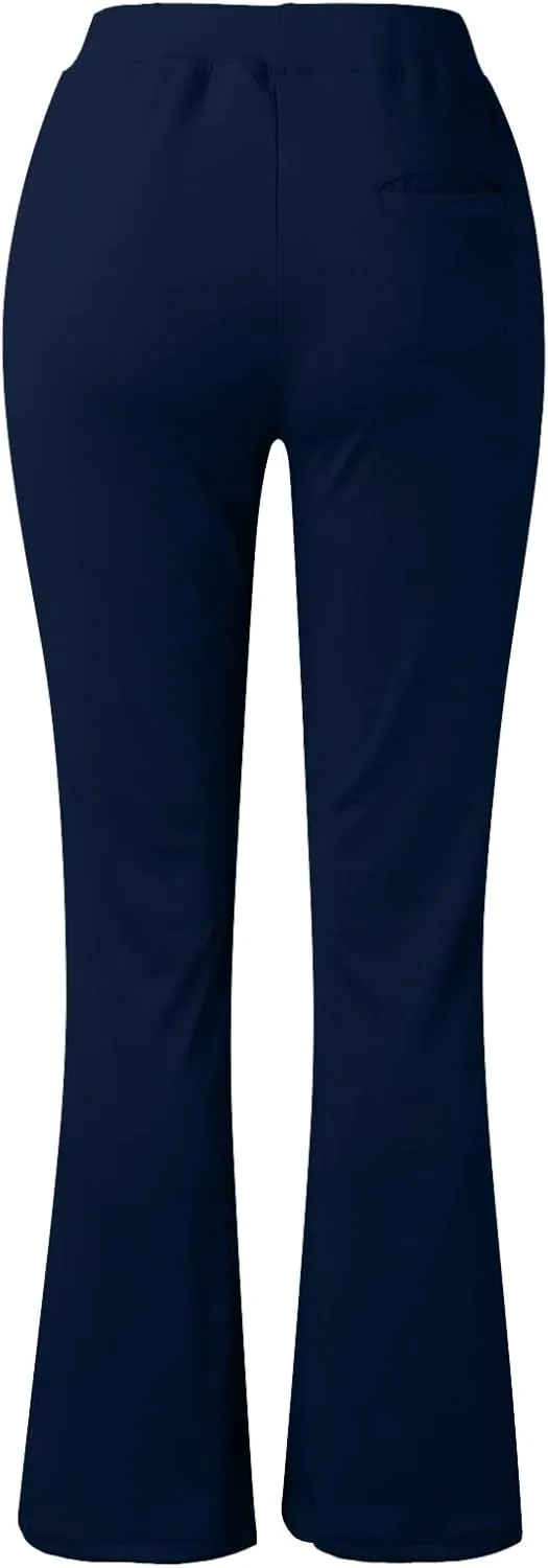 Work Pants for Women 2025 High Waist Stretch Soft Comfy Athletic Workout Yoga Pants Fashion Casual Business Trousers